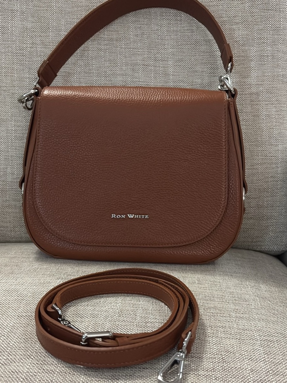 Ron White Portman Shoulder Bag with Detachable Straps